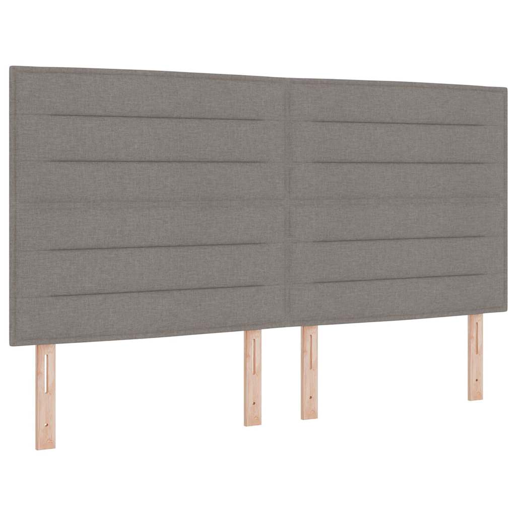 vidaXL Κεφαλάρι Taupe ύφασμα