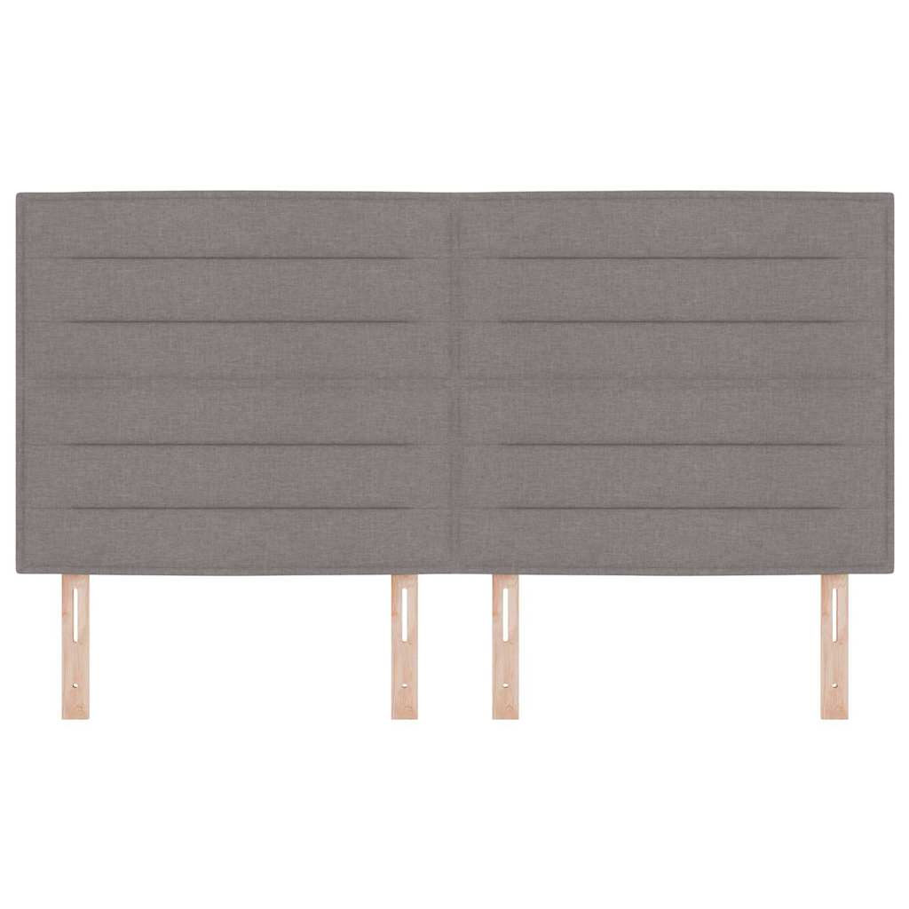 vidaXL Κεφαλάρι Taupe ύφασμα