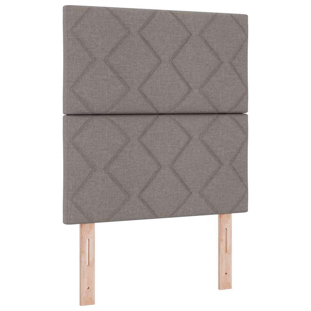 vidaXL Κεφαλάρι Taupe ύφασμα
