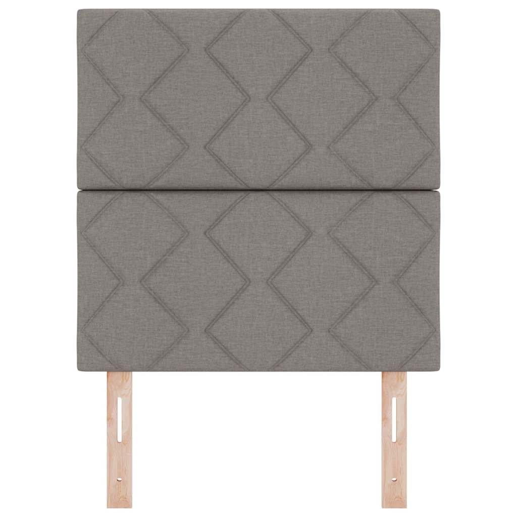 vidaXL Κεφαλάρι Taupe ύφασμα