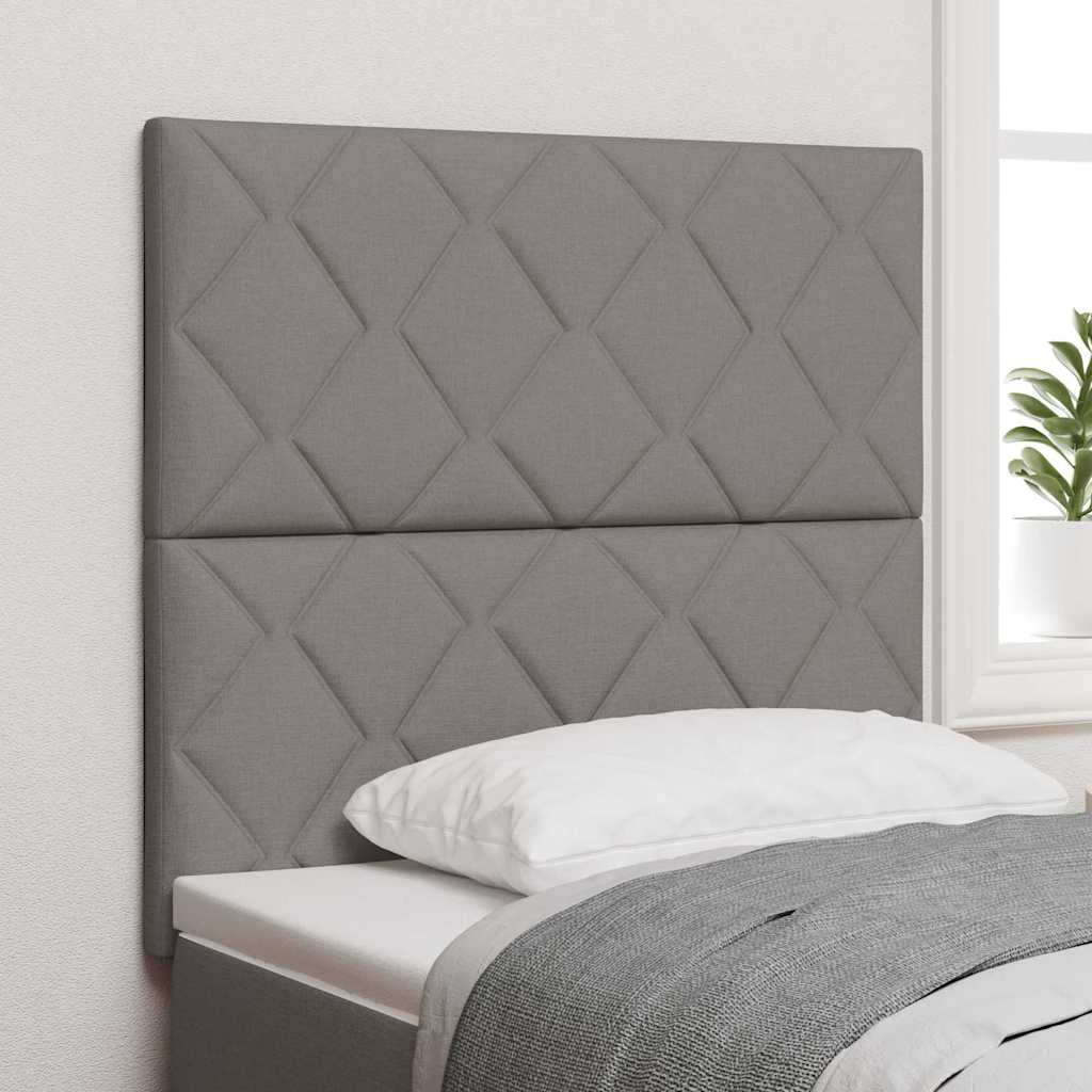 vidaXL Κεφαλάρι Taupe ύφασμα