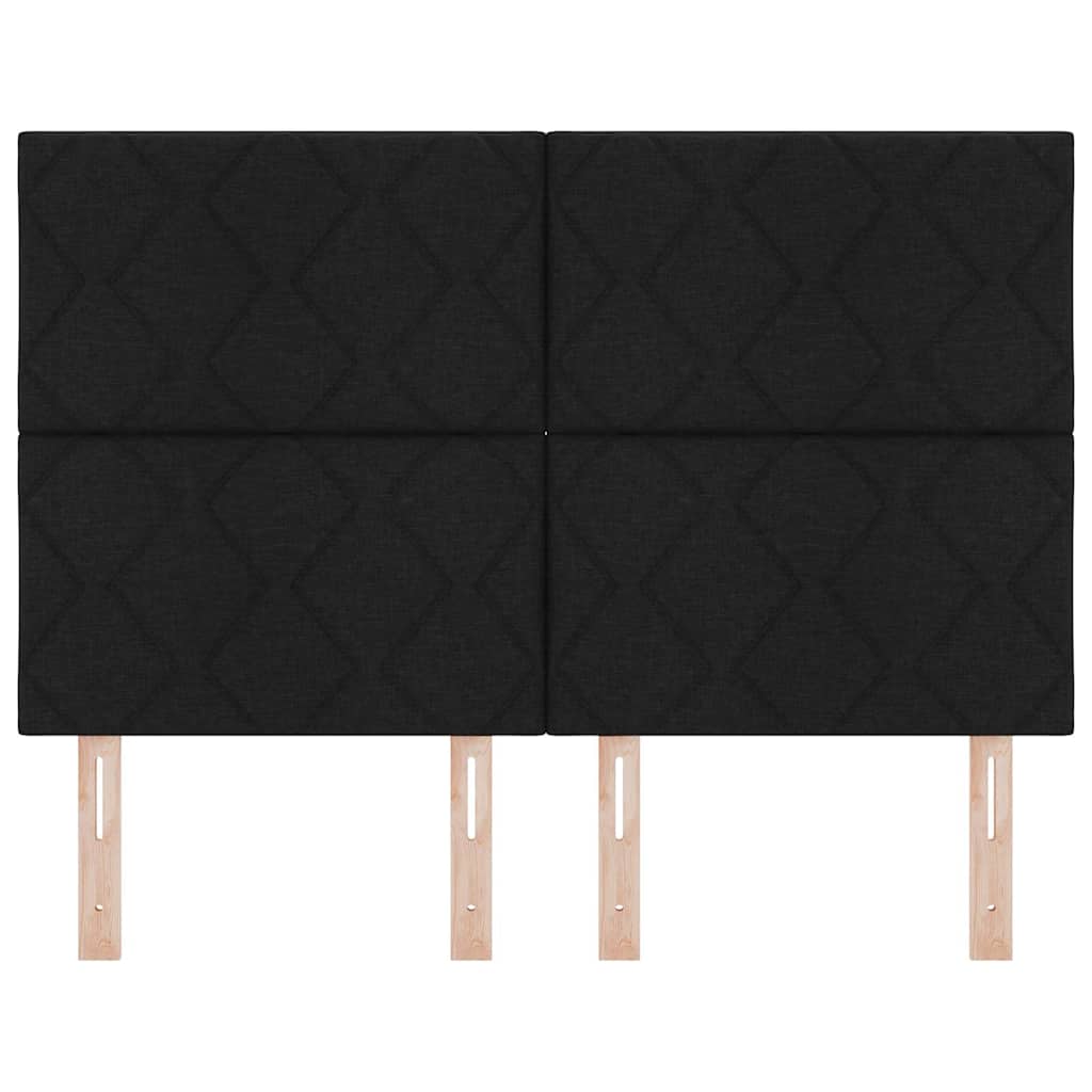 vidaXL Κεφαλάρι Μαύρο 160 cm ύφασμα