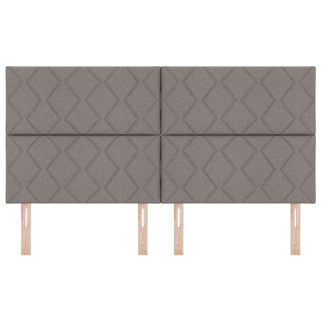 vidaXL Κεφαλάρι Taupe ύφασμα