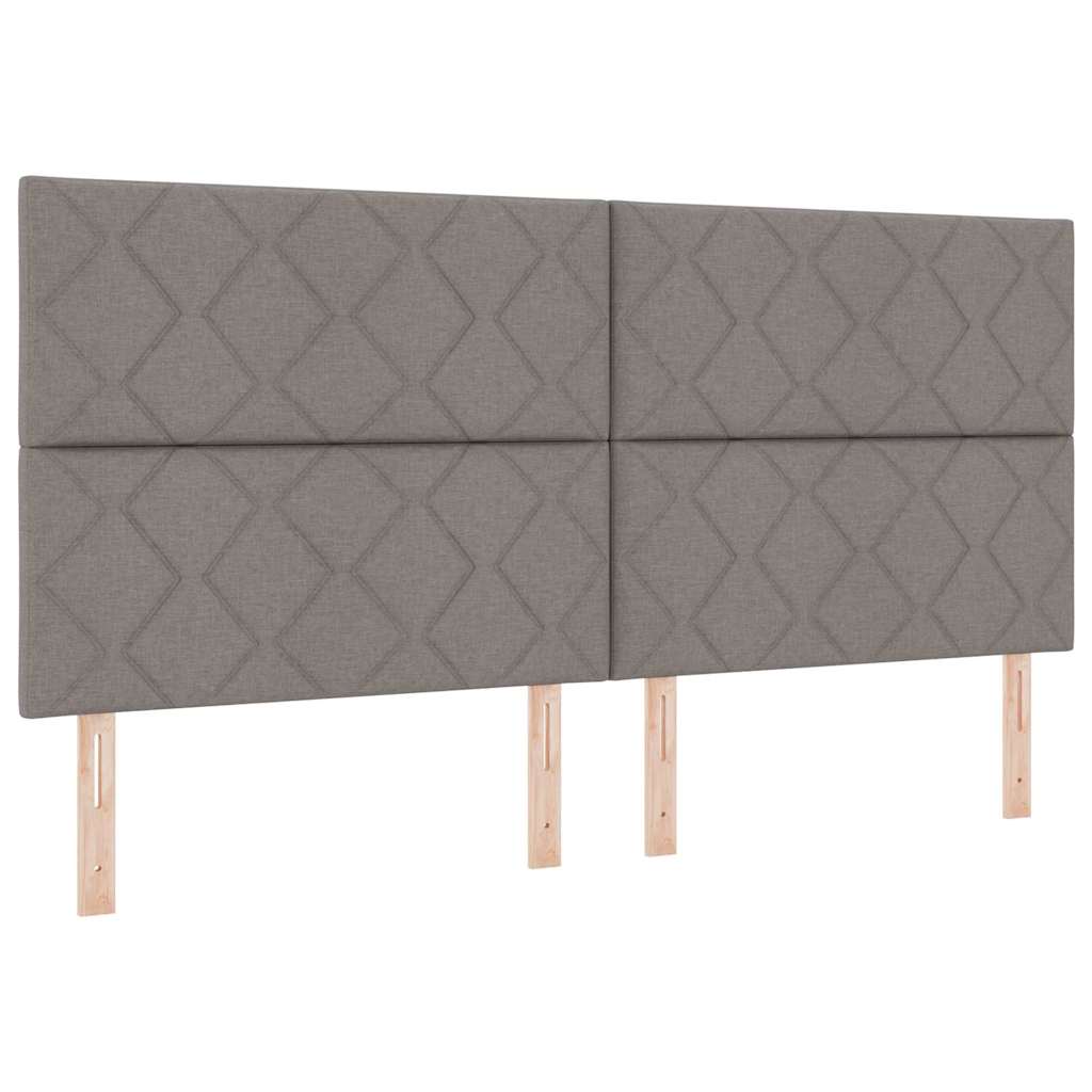 vidaXL Κεφαλάρι Taupe ύφασμα