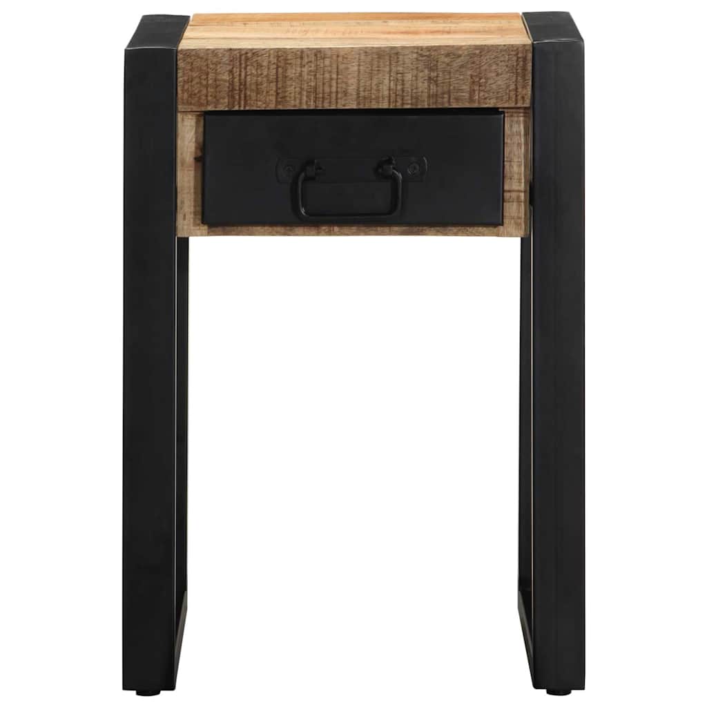 vidaXL Side Table 35x35x50 cm Στερεό ακατέργαστο ξύλο Mango