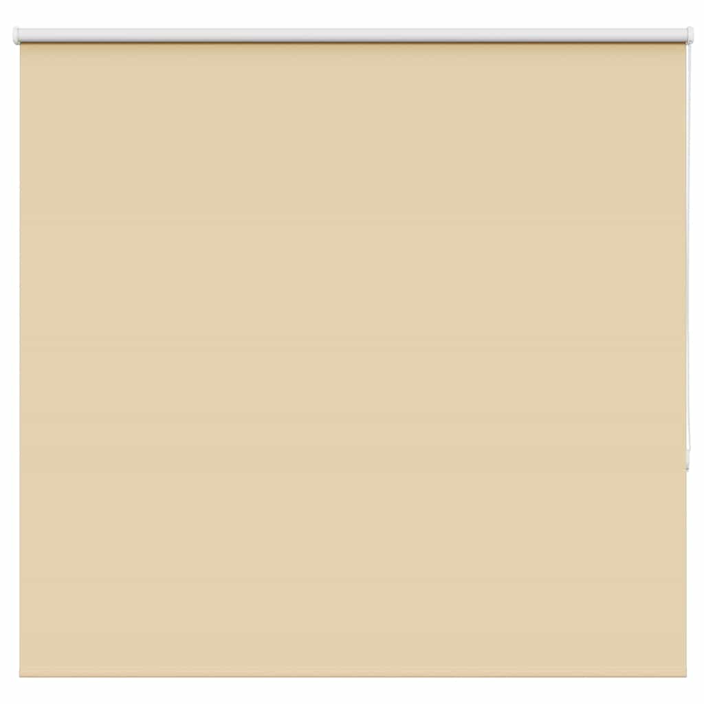 vidaXL Roller Blind Blackout Μπεζ 145x130 cm Πλάτος υφάσματος 141,6cm