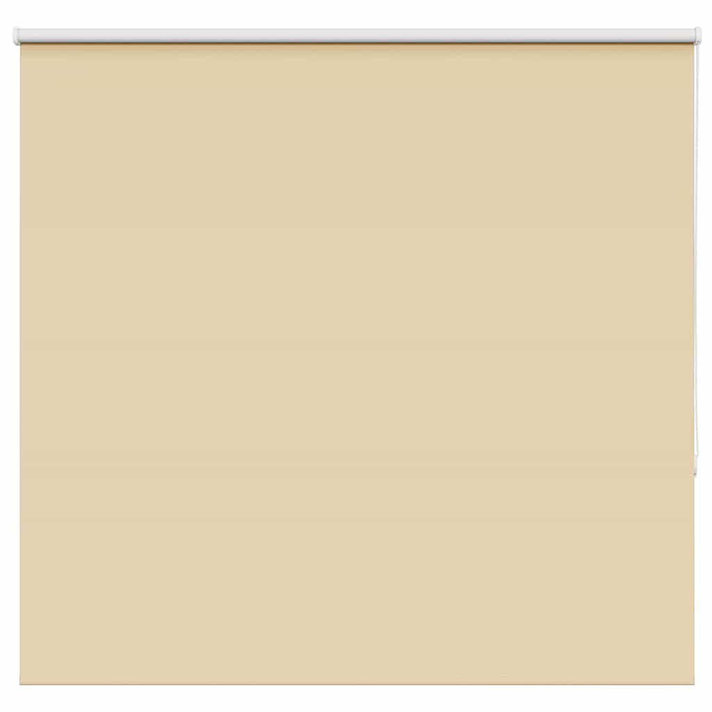 vidaXL Roller Blind Blackout Μπεζ 150x130 cm Πλάτος υφάσματος 146,6cm