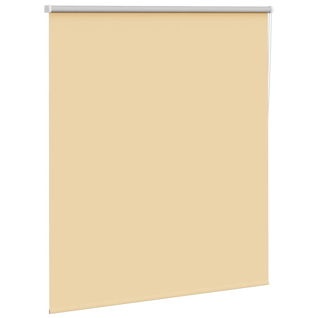 vidaXL Roller Blind Blackout Μπεζ 135x150 cm Πλάτος υφάσματος 131,6cm