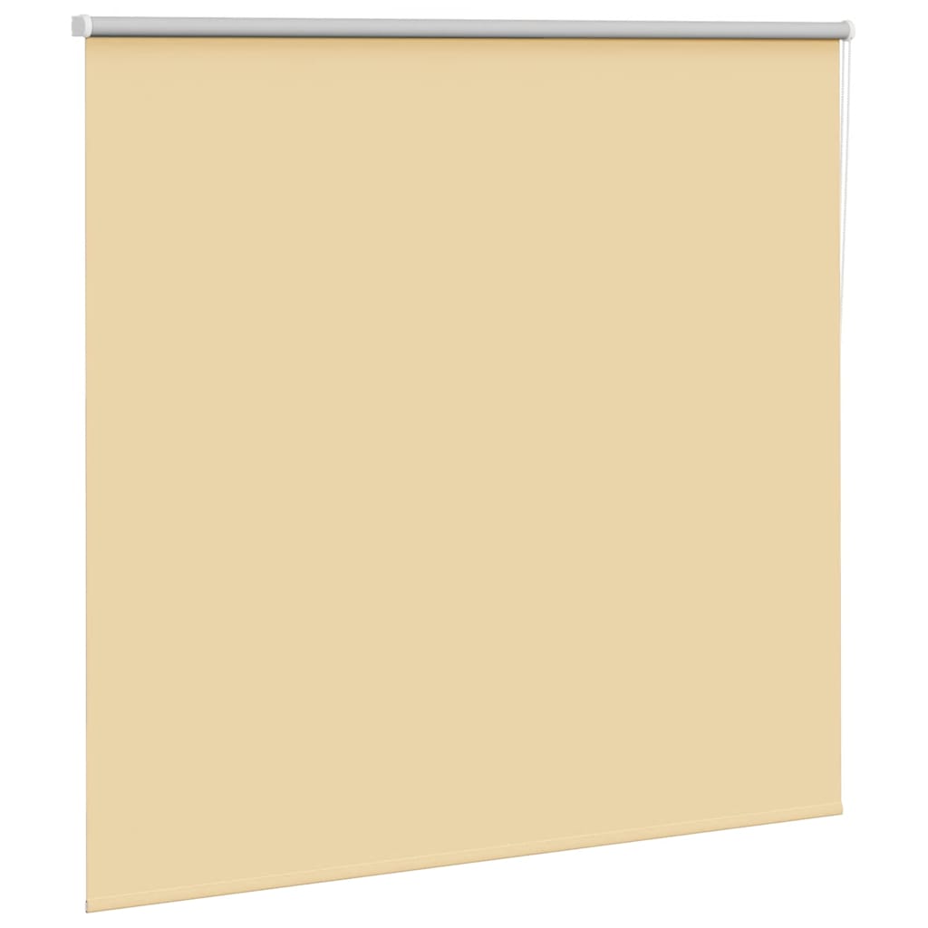 vidaXL Roller Blind Blackout Μπεζ 155x150 cm Πλάτος υφάσματος 151,6cm