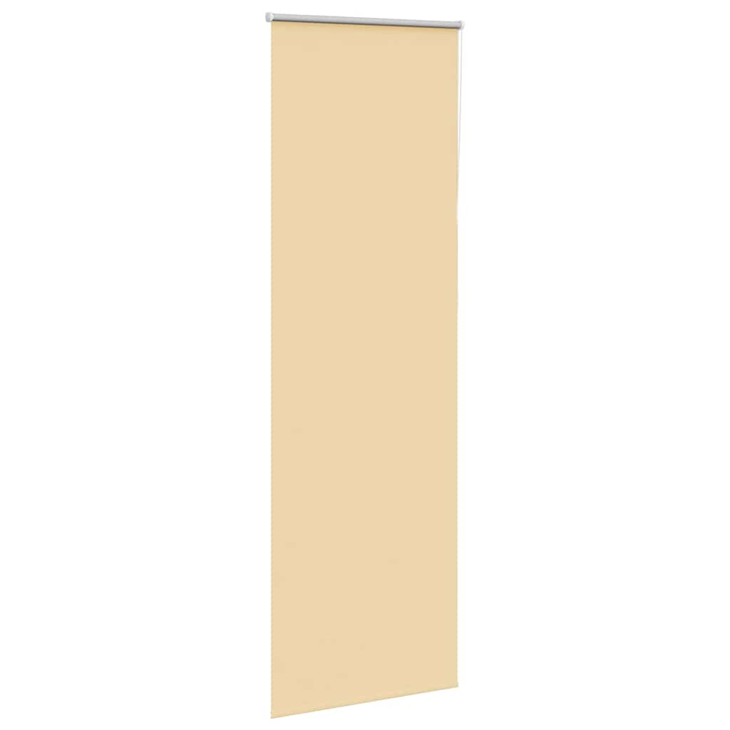 vidaXL Ρολέρ Μπλακάουτ Μπεζ 75x210 cm Πλάτος υφάσματος 70,7 cm
