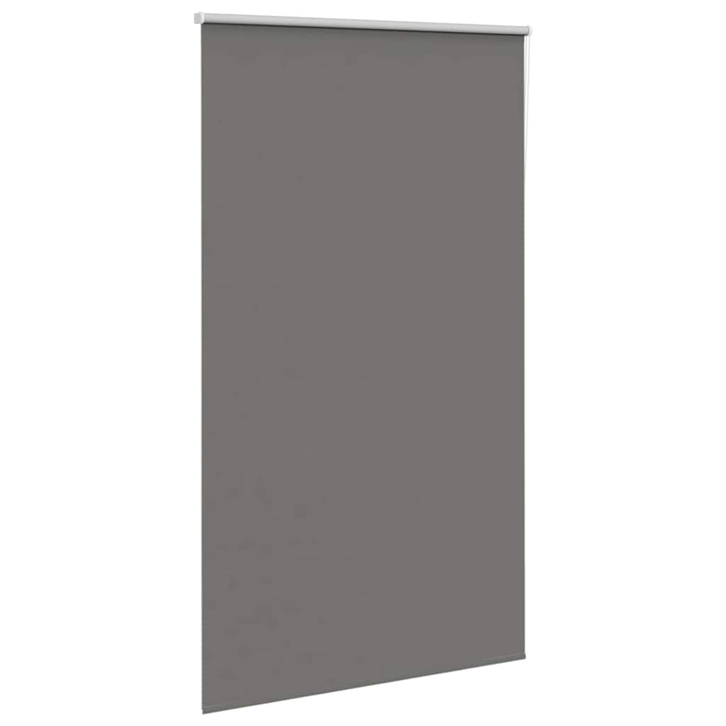 vidaXL Roller Blind Blackout γκρί 130x210 cm Πλάτος υφάσματος 126,6cm