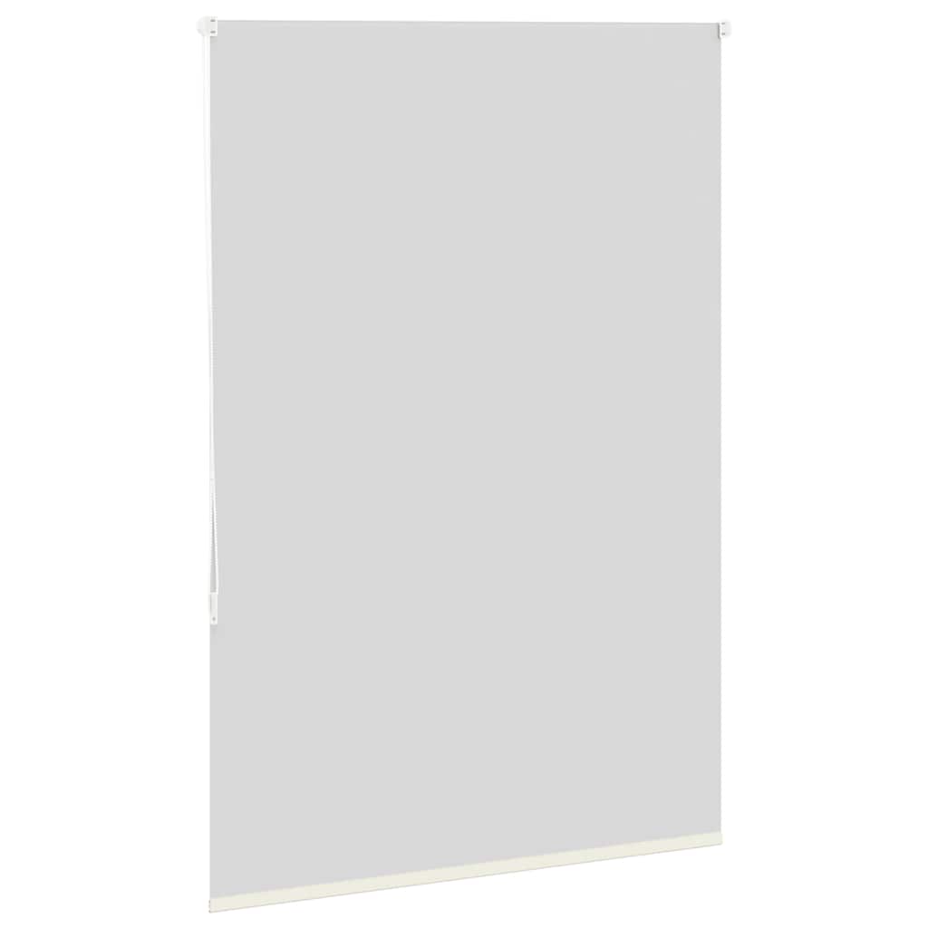 vidaXL Ρολέρ Μπλακάουτ Υπόλευκη 105x130 εκ. Πλάτος υφάσματος 100,7 εκ.
