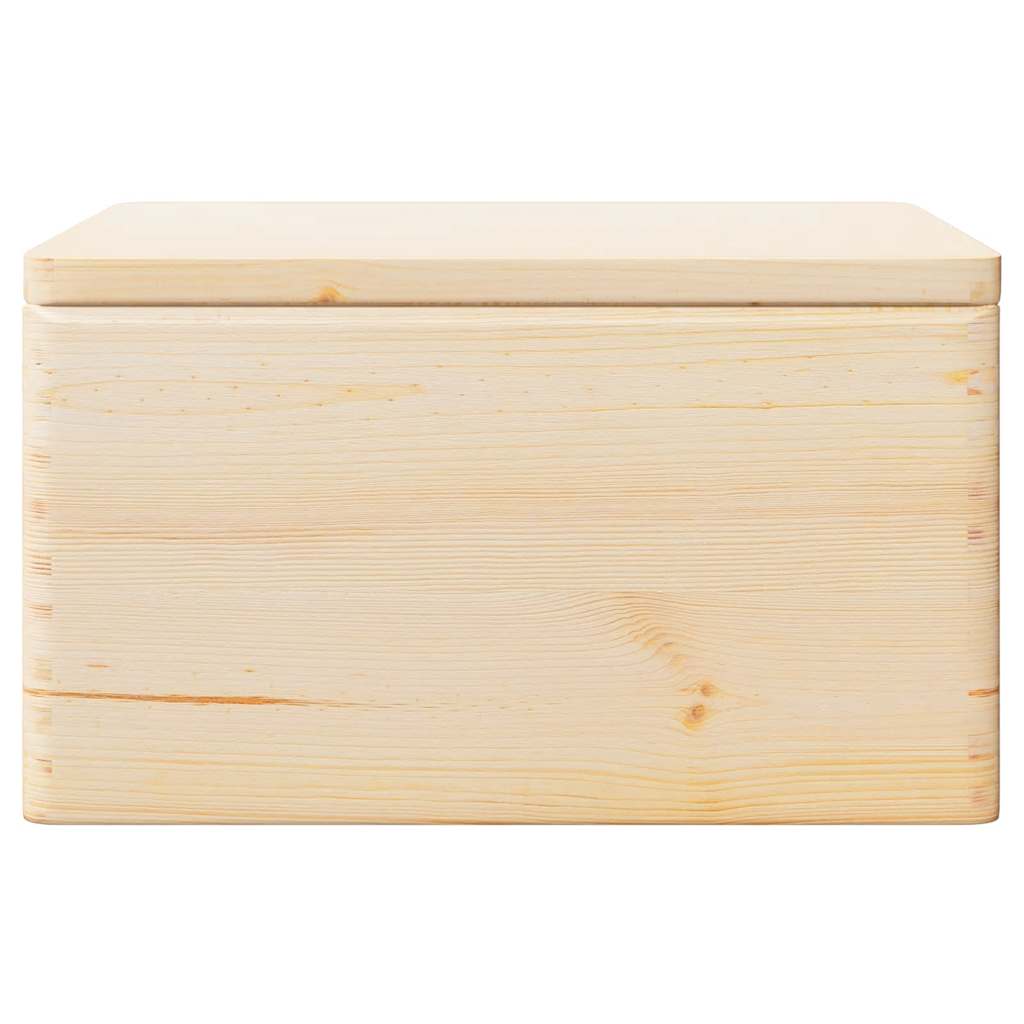 vidaXL Ξύλινο κουτί με καπάκι και χειρολαβές 40x30x23 cm