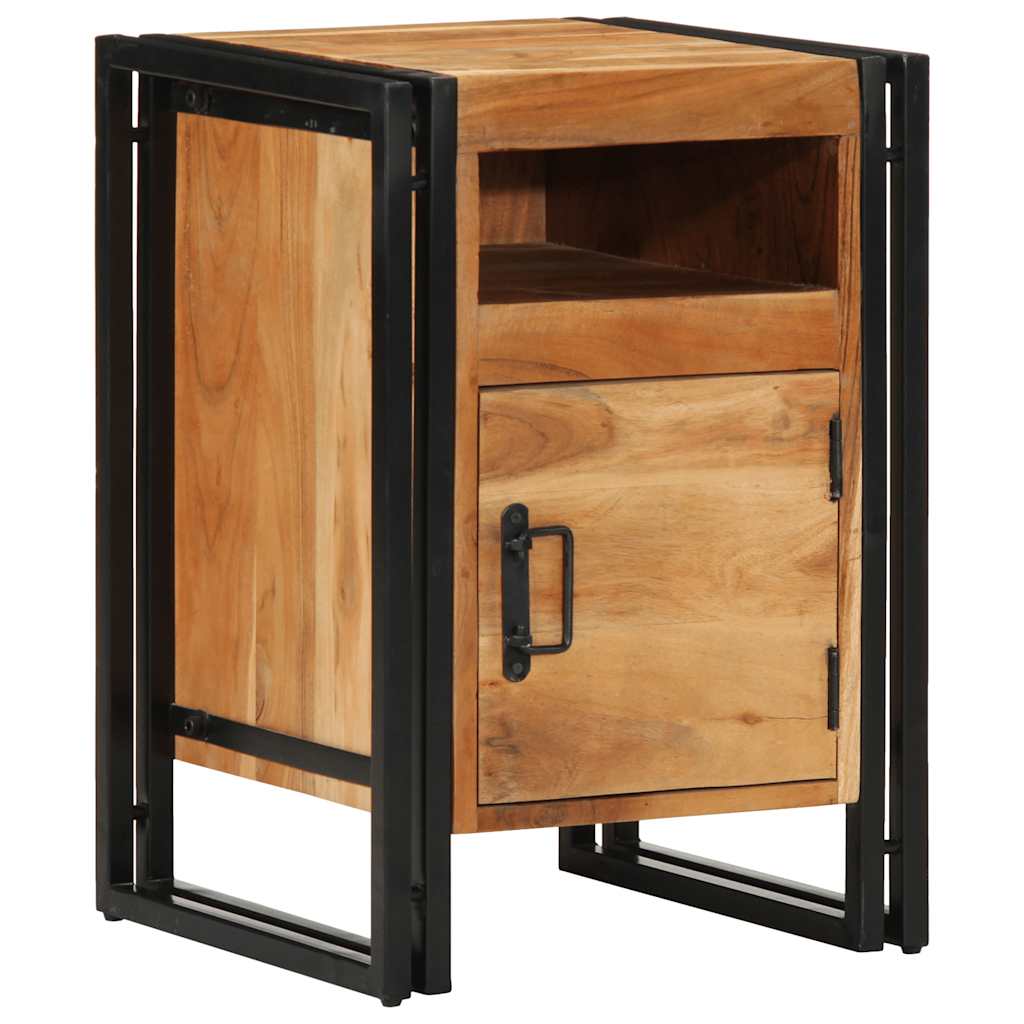 vidaXL Κομοδίνο 40x40x59 εκ. από Μασίφ Ξύλο Ακακίας