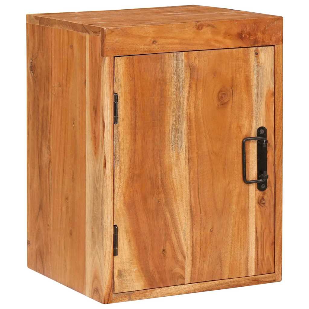 vidaXL Κομοδίνο 2 τμχ. Καφέ 35 x 33 x 48 εκ Σταθερό Ξύλο Ακακίας