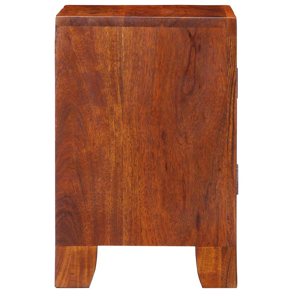 vidaXL Κομοδίνο 40x30x45 cm από μασίφ ξύλο ακακίας