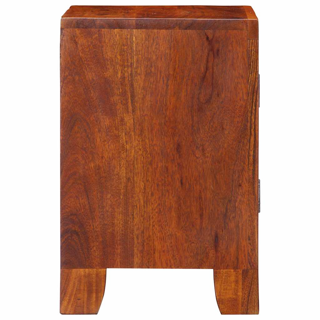 vidaXL Κομοδίνο 2 τεμάχια 40x30x45 cm μασίφ ξύλο ακακίας