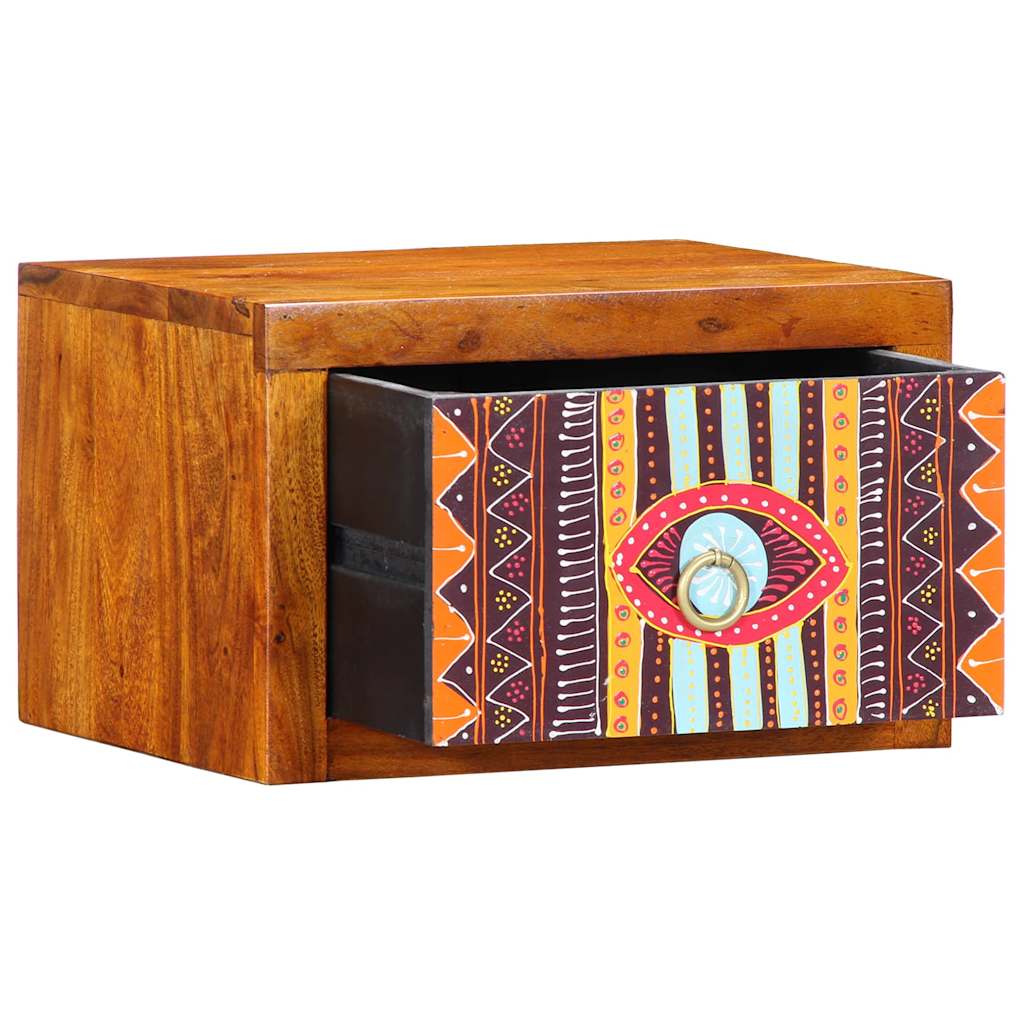 vidaXL Κομοδίνο 2 τεμ. Καφέ 35 x 30 x 22 εκ.