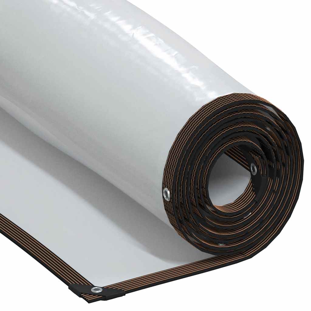 vidaXL Σαφής μουσαμάς με οπές 4x5 m Πολυαιθυλένιο