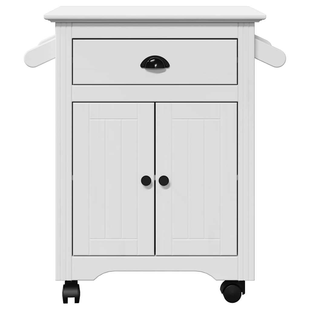 vidaXL Καροτσάκι κουζίνας "BODO" Λευκό 72x45x80 cm
