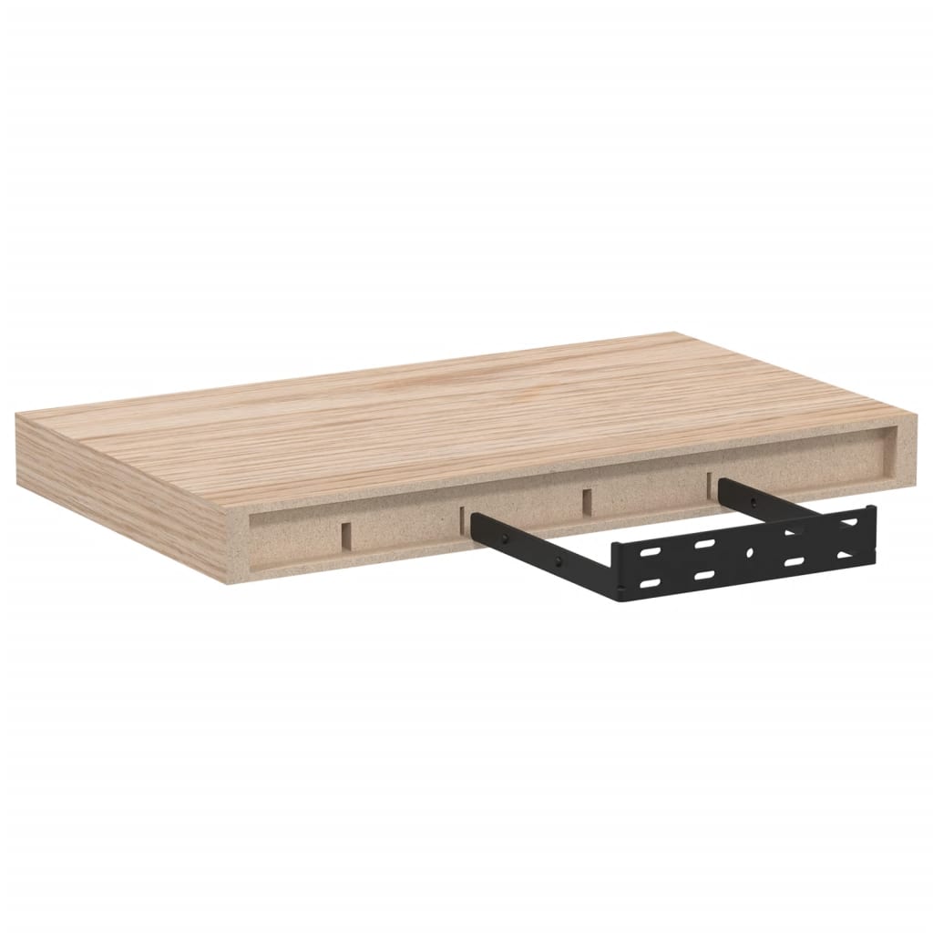 vidaXL Ράφια Τοίχου 4 τεμ. 40x23,5x4 εκ. Επεξεργασμένο Ξύλο