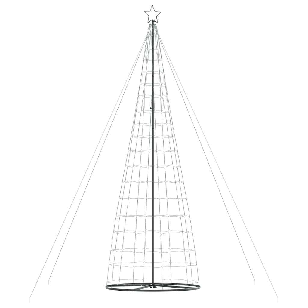 vidaXL Χριστουγεννιάτικο δέντρο LED 1534 LED Λευκό κρύο 500 εκ.