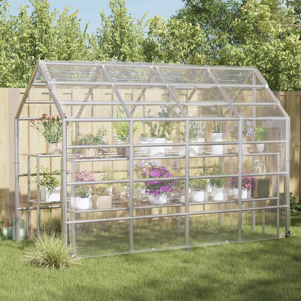 vidaXL Κάλυμμα φυτών με οπές 3x5 m PVC