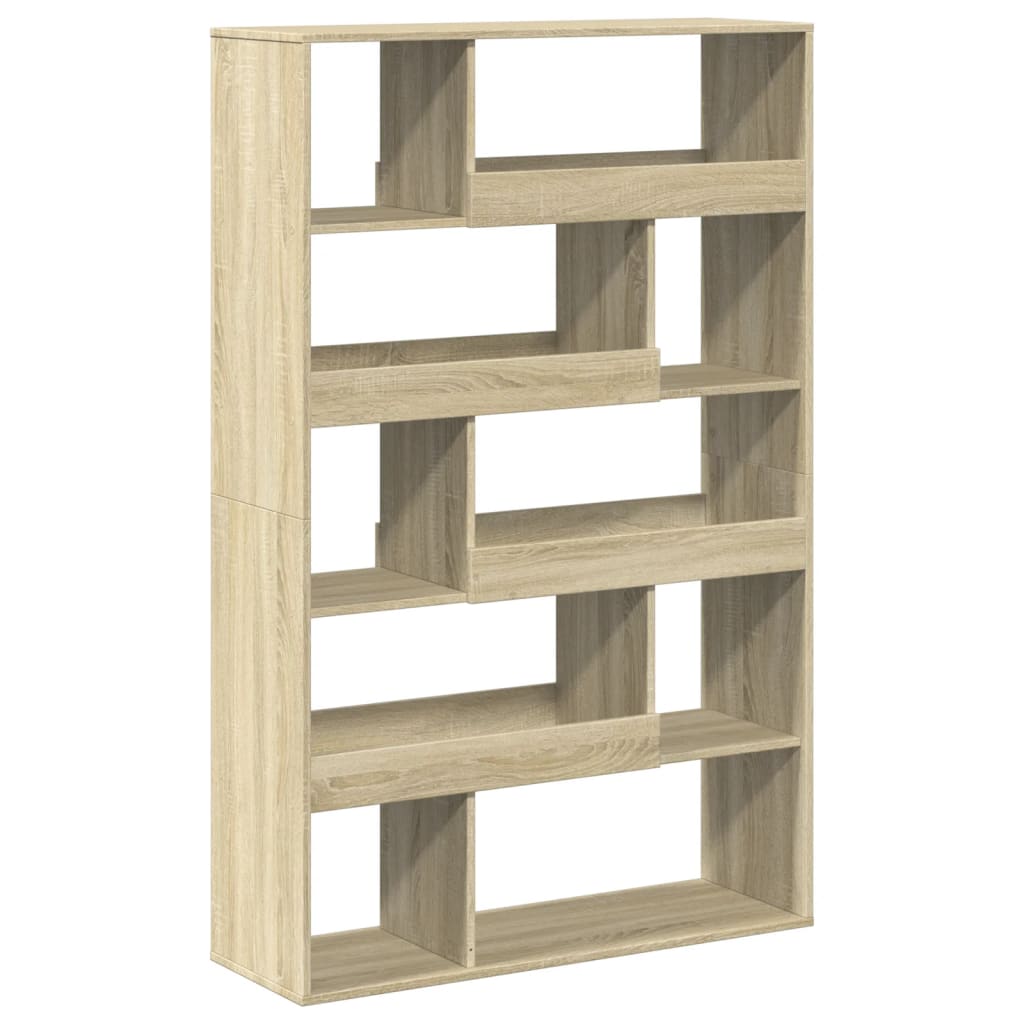 vidaXL Βιβλιοθήκη Sonoma Δρυς 100x33x156,5 εκ. από Επεξεργασμένο Ξύλο