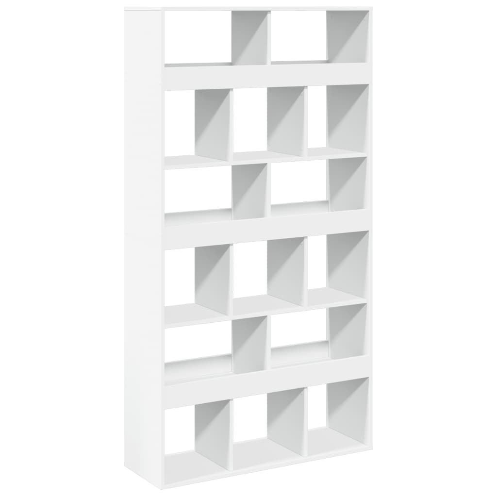 vidaXL Βιβλιοθήκη Λευκή 100x33x187,5 εκ. Επεξ. Ξύλο