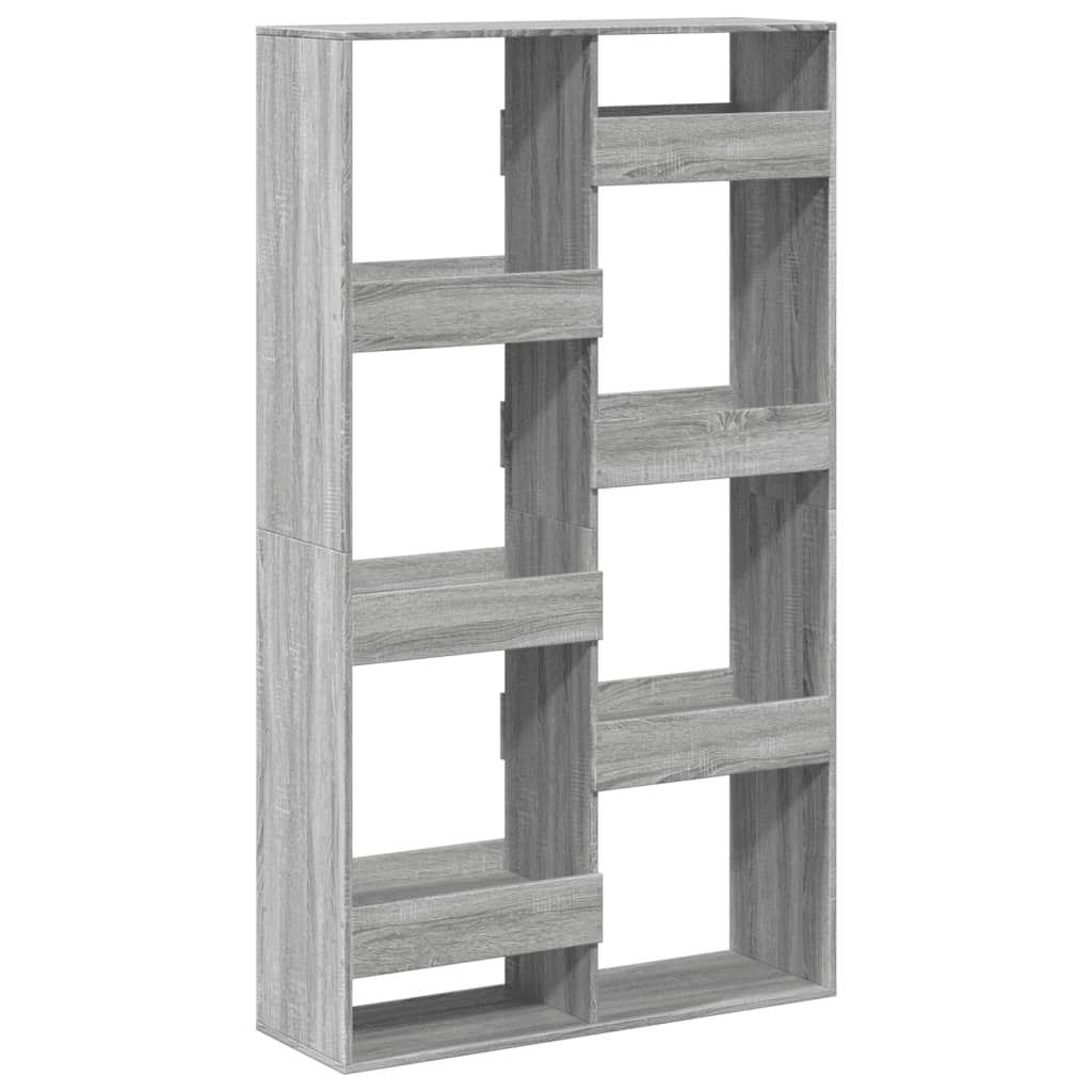 vidaXL Βιβλιοθήκη Γκρι Sonoma 100x33x175 εκ. από Επεξεργ. Ξύλο