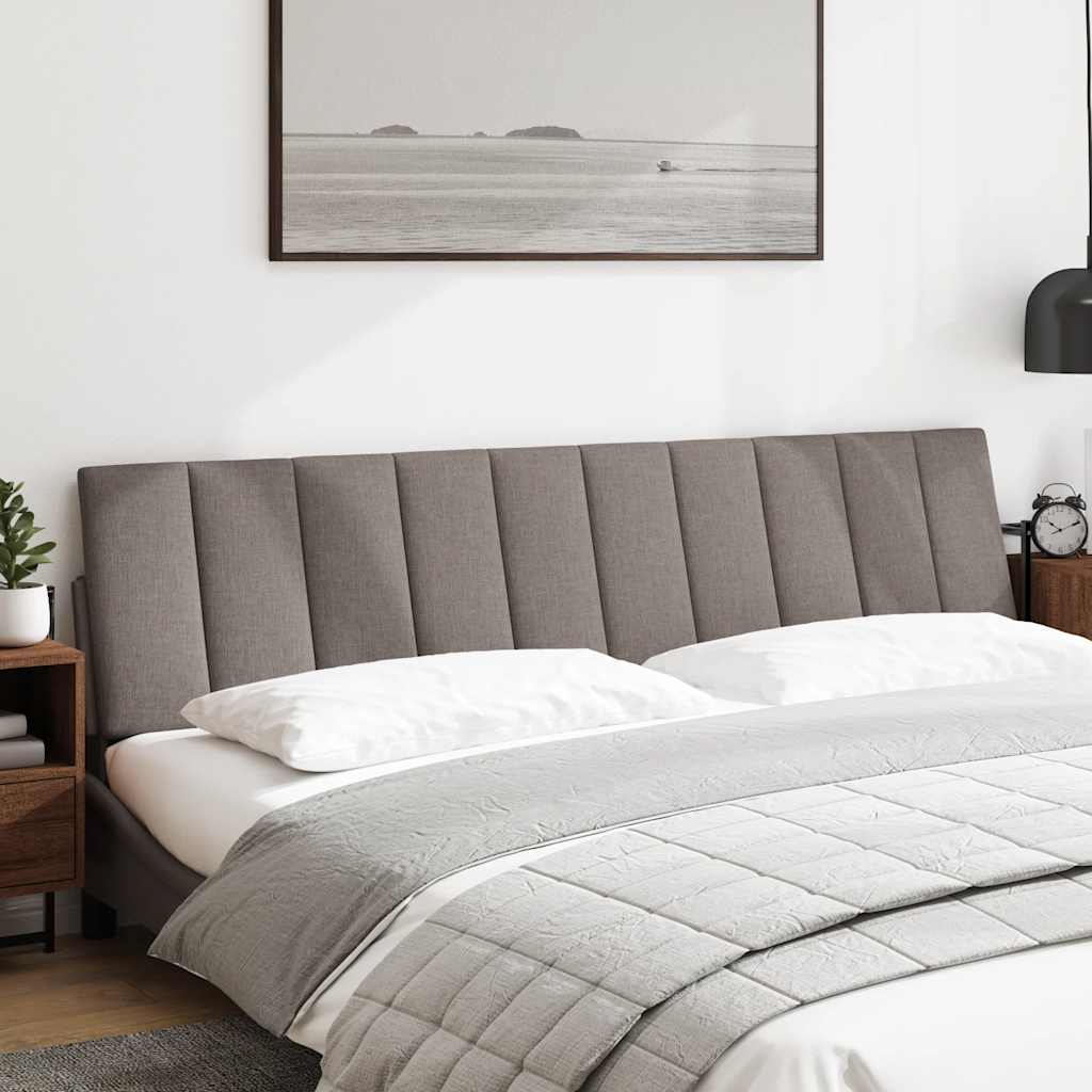vidaXL Μαξιλάρι για Κεφαλάρι Hanko Taupe 200 εκ. Υφασμάτινο