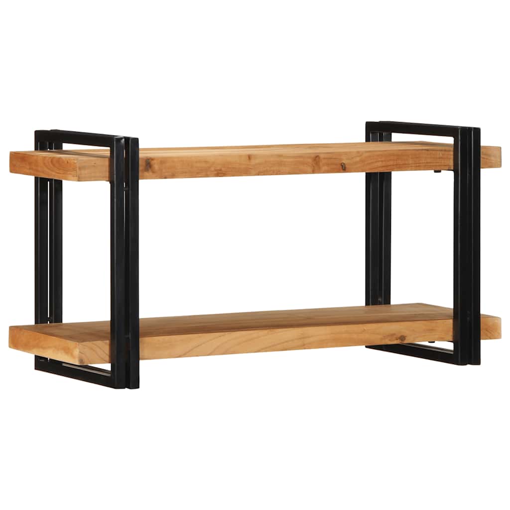 vidaXL Ράφι τοίχου 90x33x45 cm μασίφ ξύλο ακακίας