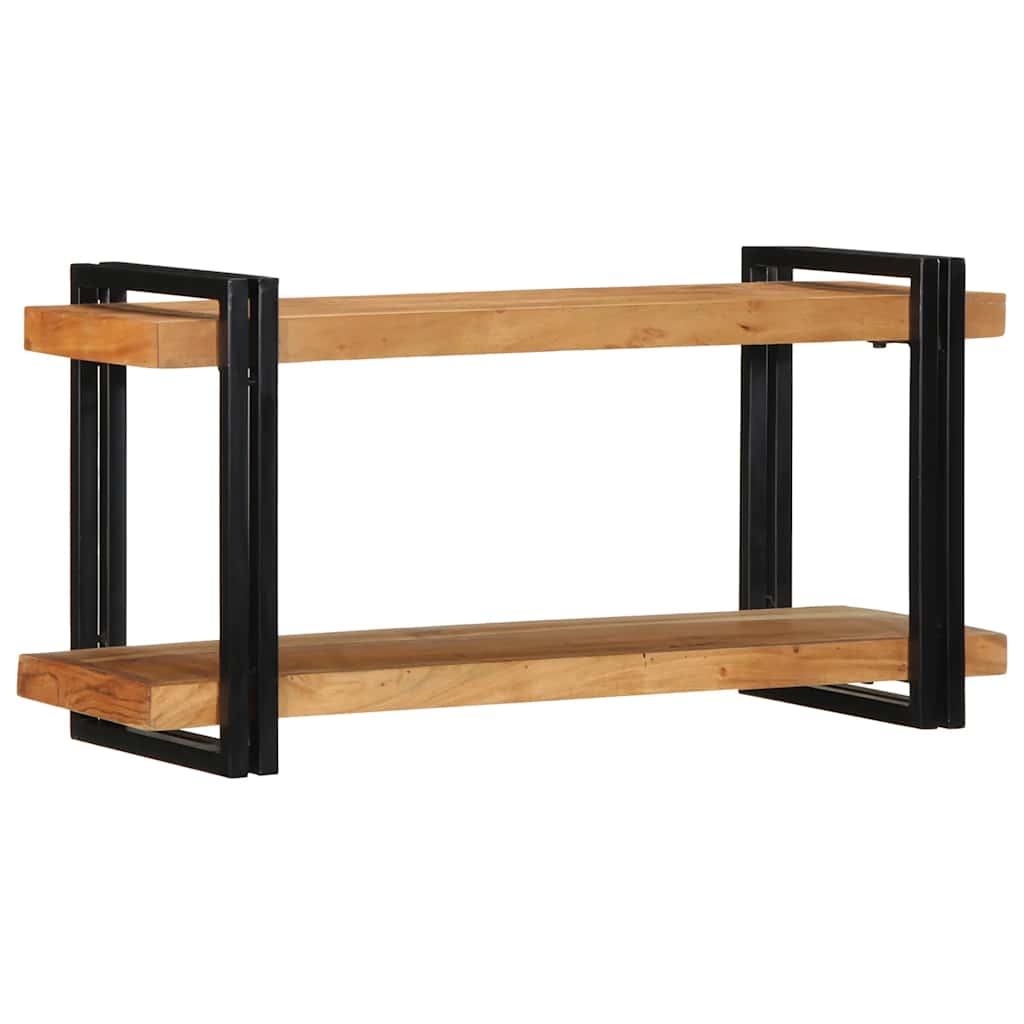 vidaXL Ράφι τοίχου 90x33x45 cm μασίφ ξύλο ακακίας