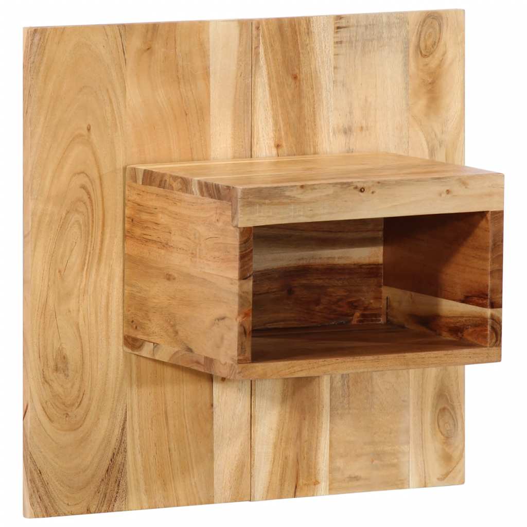vidaXL Κομοδίνο 50x27x50 εκ. από Μασίφ Ξύλο Ακακίας