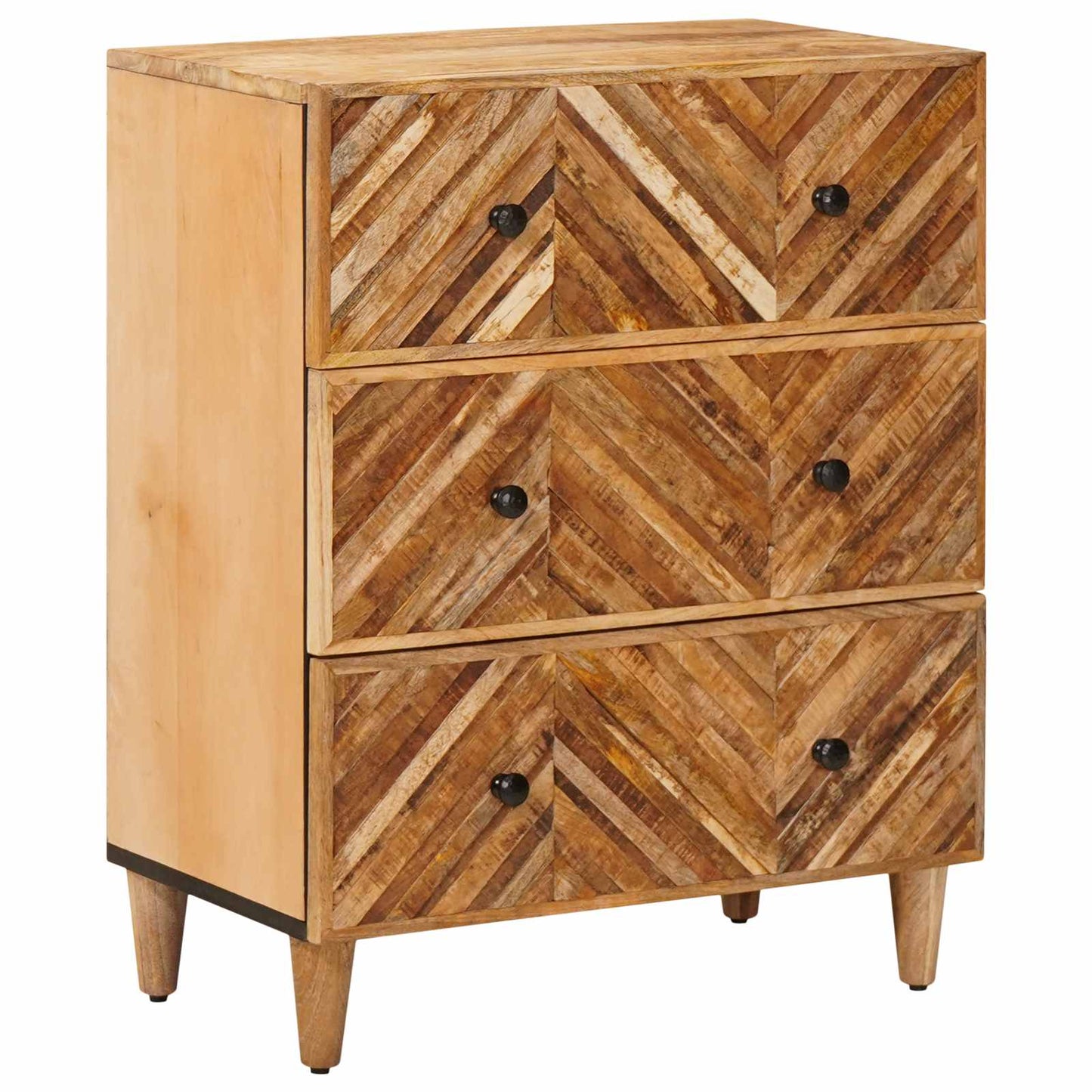 vidaXL Ντουλάπες Αποθήκευσης 2 pcs Καφέ 60 x 33,5 x 75 εκ.