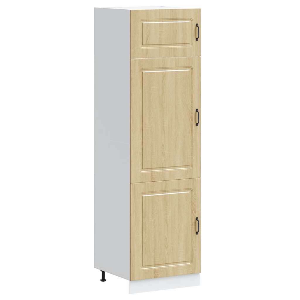 vidaXL Ντουλάπι κουζίνας "Kalmar" Sonoma Oak Engineered Wood