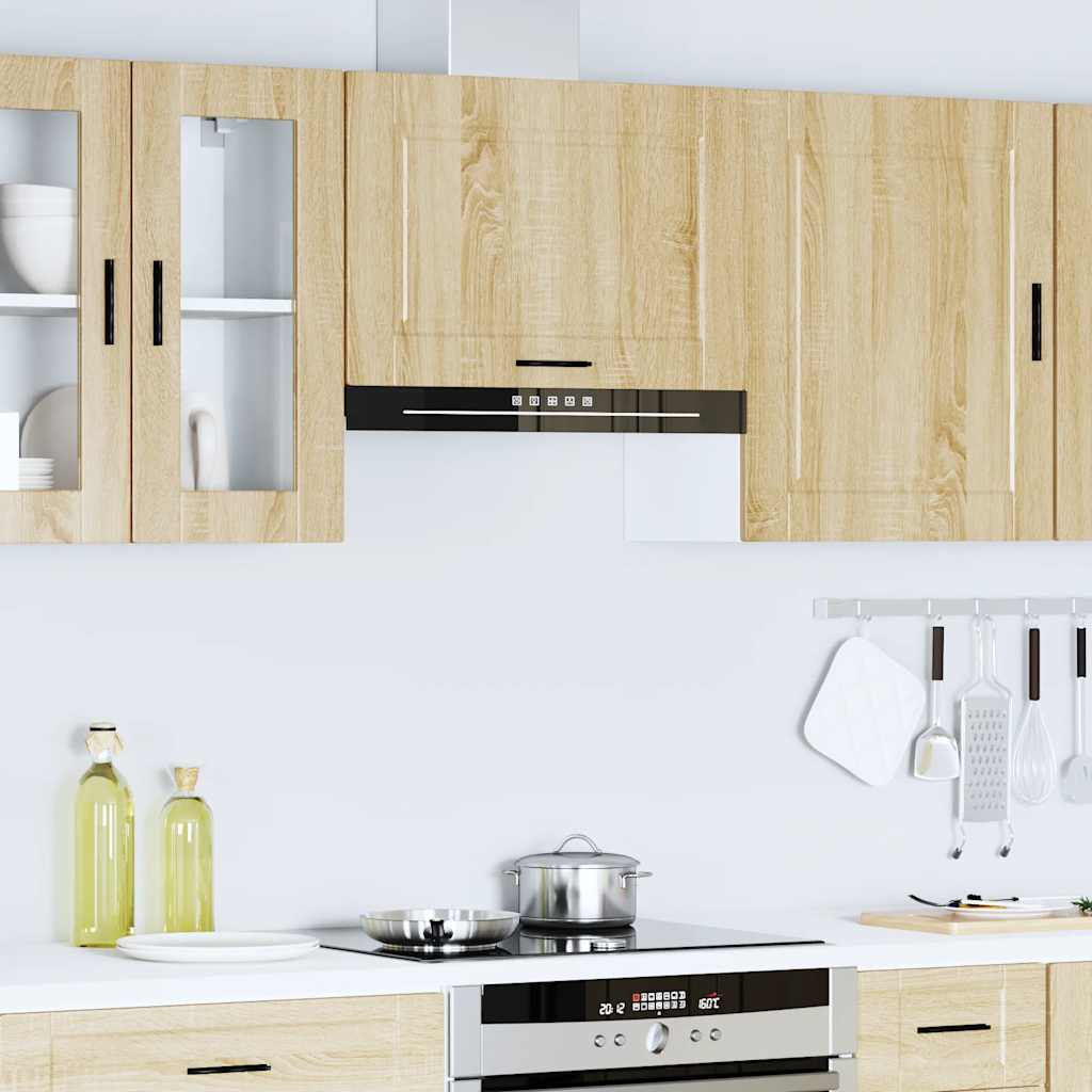vidaXL ντουλάπι τοίχου κουζίνας "Porto" Sonoma Oak Engineered Wood