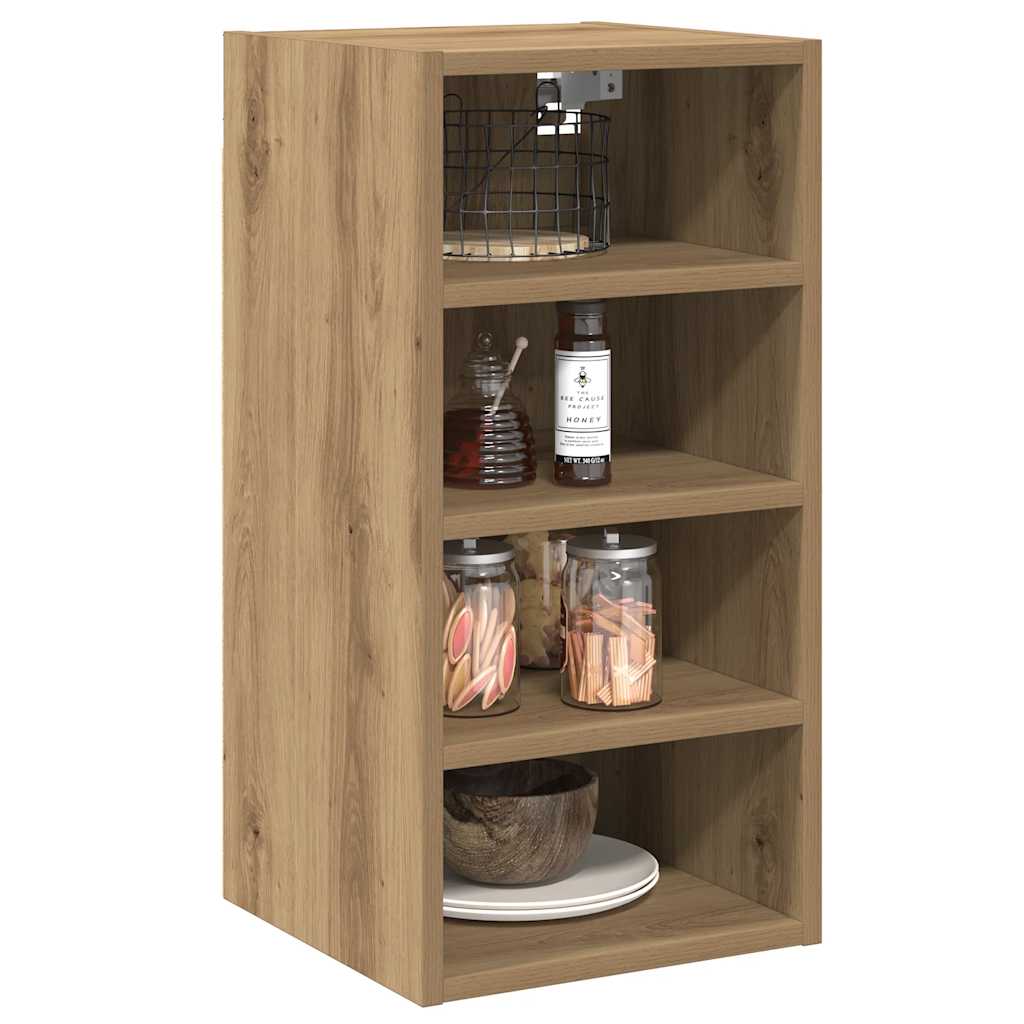 vidaXL κρεμαστό ντουλάπι Riga Artisan Oak 30x29,5x60 cm