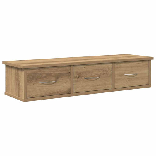 vidaXL Ντουλάπι Τοίχου Αρτισιανή Δρυς 88x26x18,5 εκ Επεξεργασμένο Ξύλο