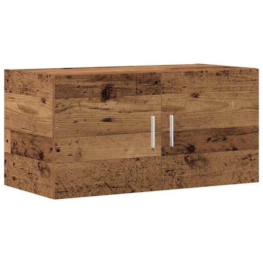 vidaXL Ντουλάπι τοίχου Παλαιό Ξύλο 80x39x40 cm Επεξεργασμένο ξύλο