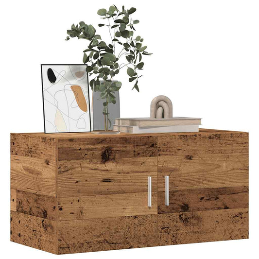 vidaXL Ντουλάπι τοίχου Παλαιό Ξύλο 80x39x40 cm Επεξεργασμένο ξύλο
