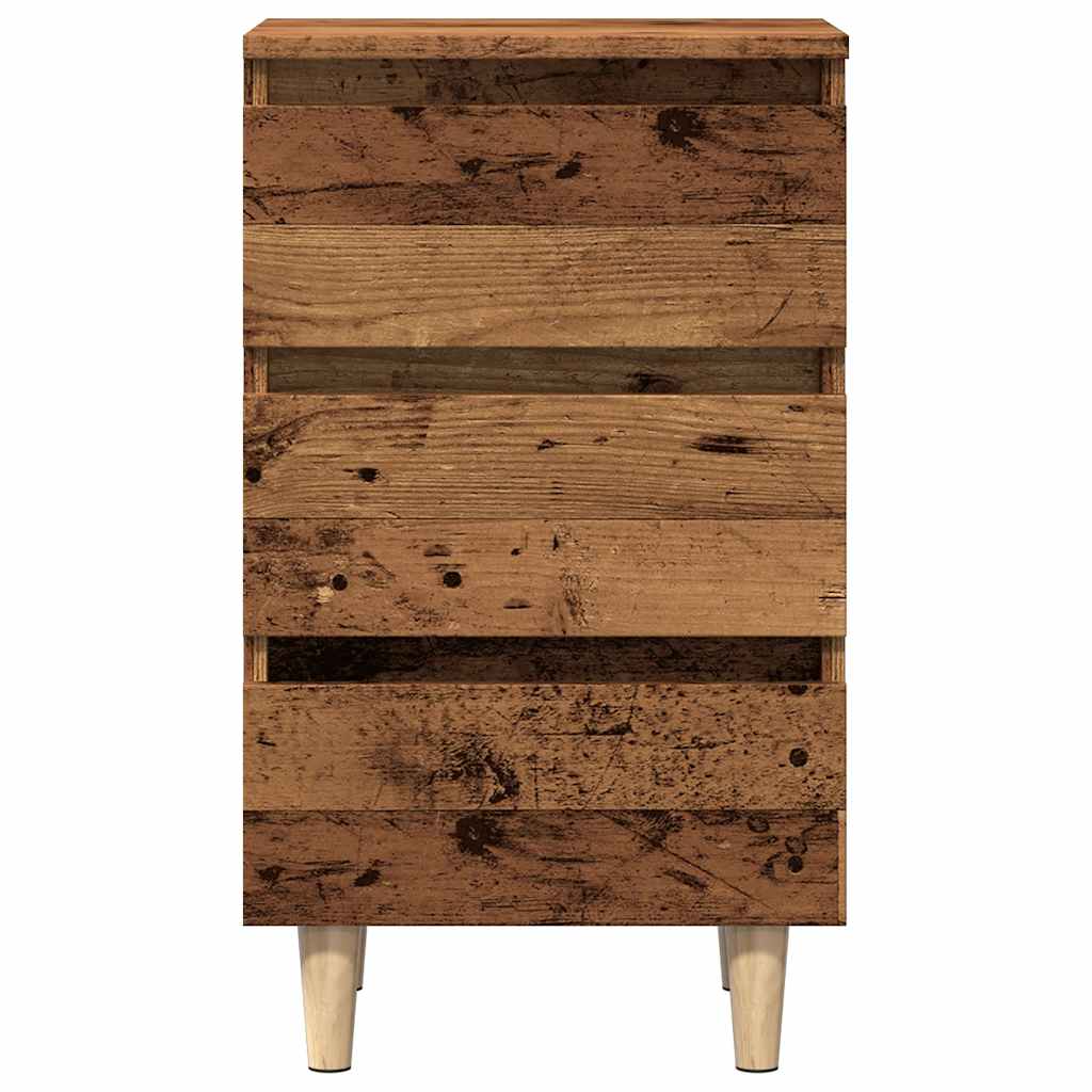 vidaXL κομοδίνο ντουλάπι παλιό ξύλο 40x35x69 cm κατασκευασμένο ξύλο