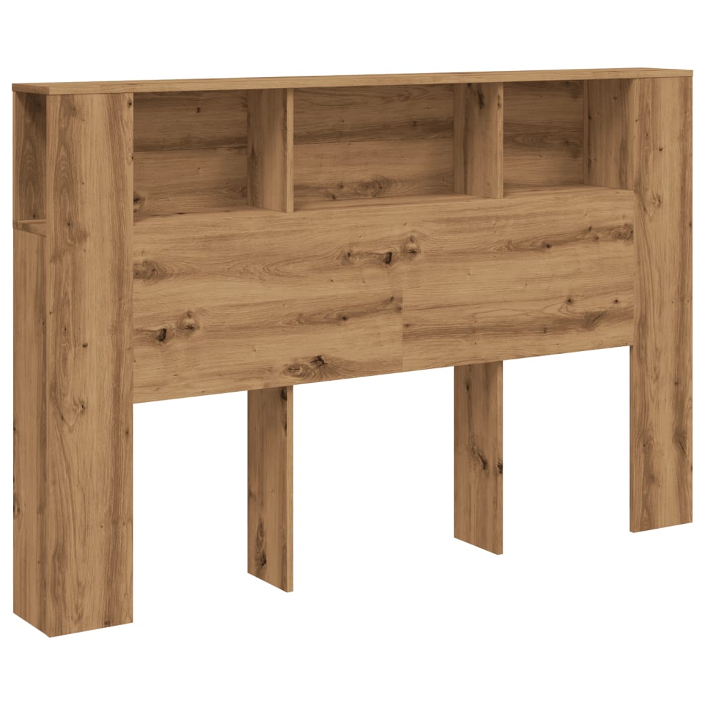 vidaXL Ντουλάπι κεφαλάρι Artisan Oak Κατασκευασμένο ξύλο