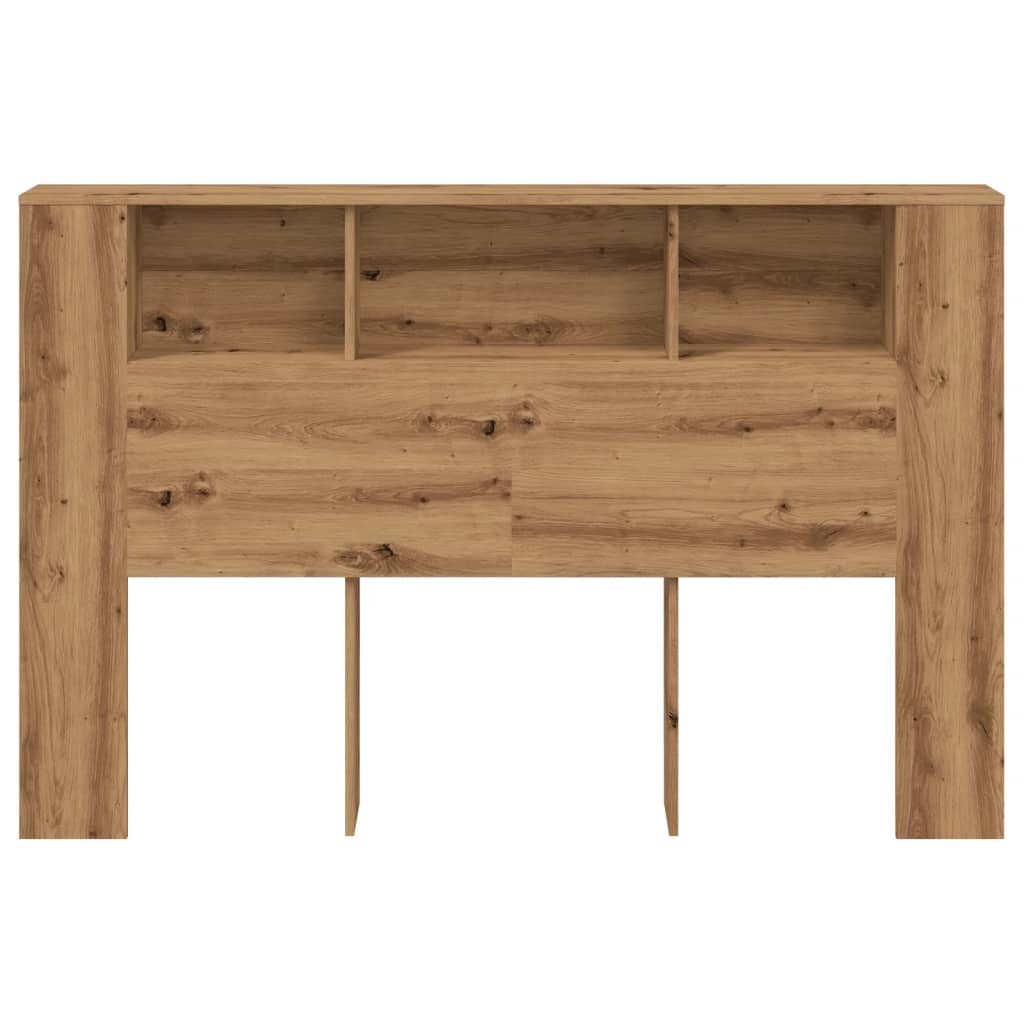 vidaXL Ντουλάπι κεφαλάρι Artisan Oak Κατασκευασμένο ξύλο