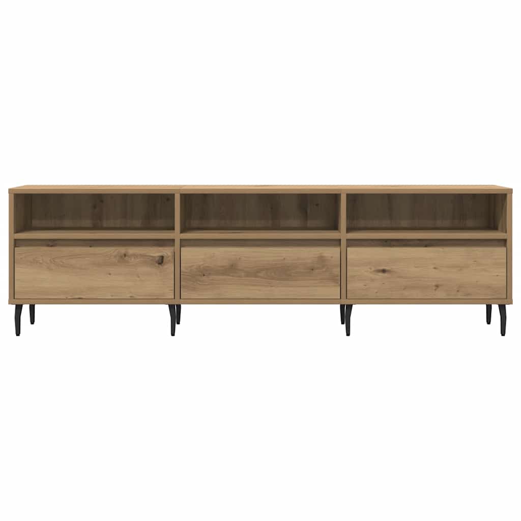 vidaXL Έπιπλο Τηλεόρασης τεχνίτης Δρυς 150x30x44,5 εκ.
