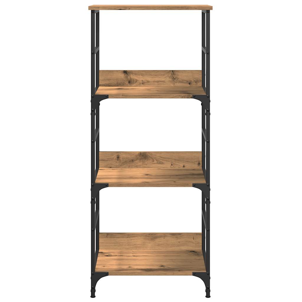 vidaXL Βιβλιοθήκη Artisan Δρυς 50x33x117,5 εκ. Επεξεργασμένο Ξύλο
