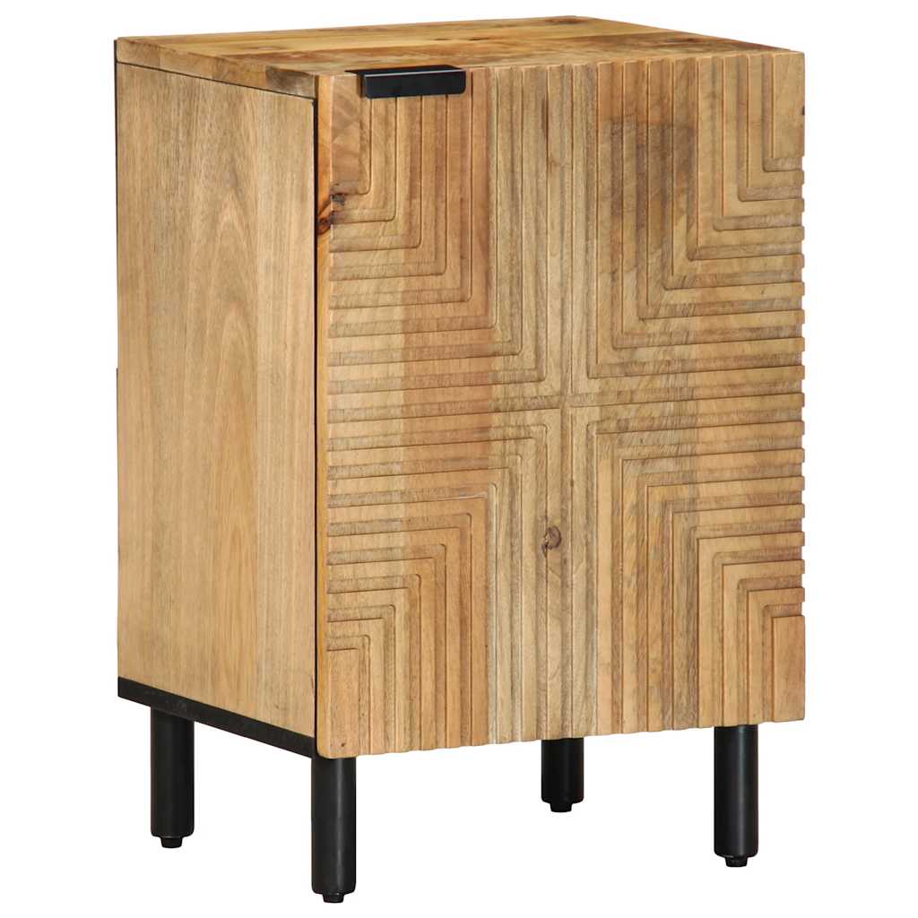 vidaXL ντουλάπι μπάνιου καφέ 38x33,5x58 cm μασίφ ξύλο Mango