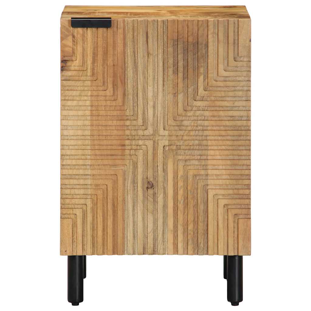 vidaXL ντουλάπι μπάνιου καφέ 38x33,5x58 cm μασίφ ξύλο Mango