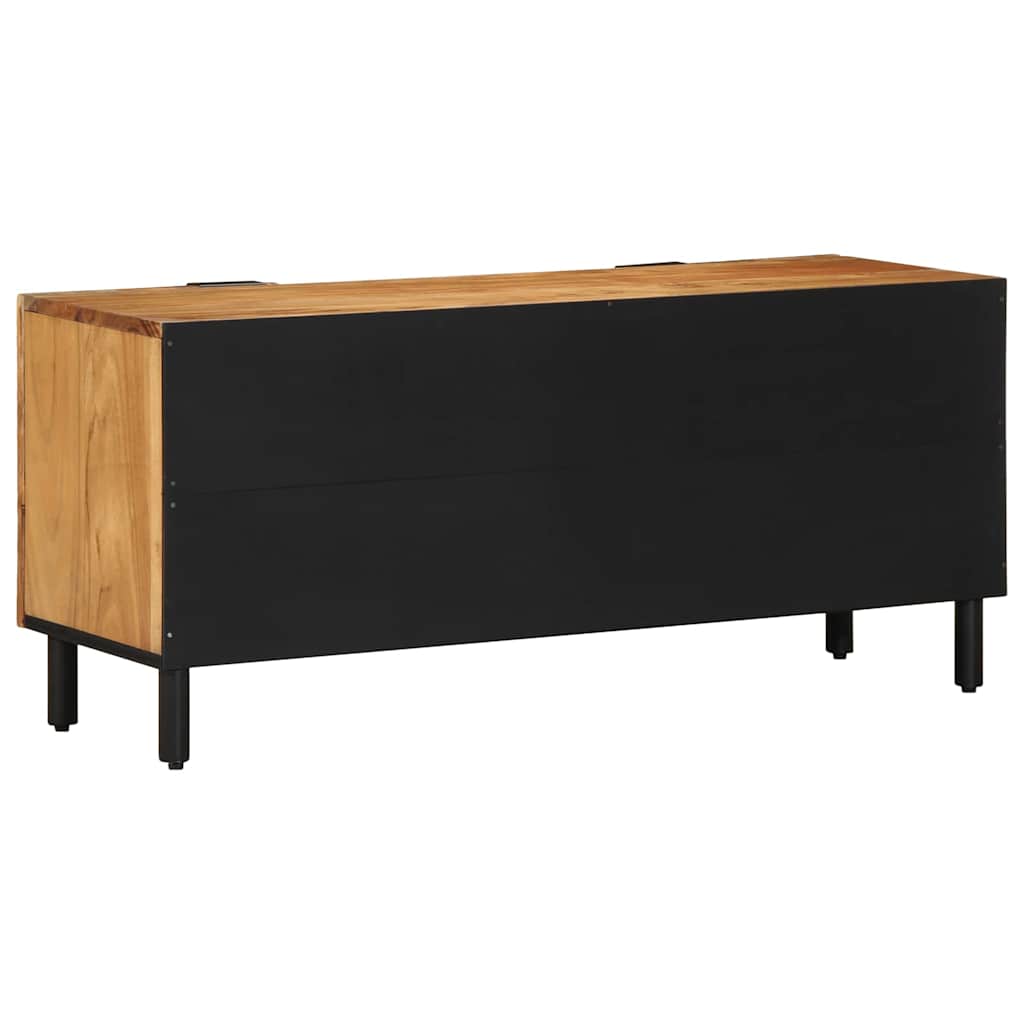 vidaXL Ντουλάπι TV Solid Acacia Wood 105 x 33 x 46 εκ.