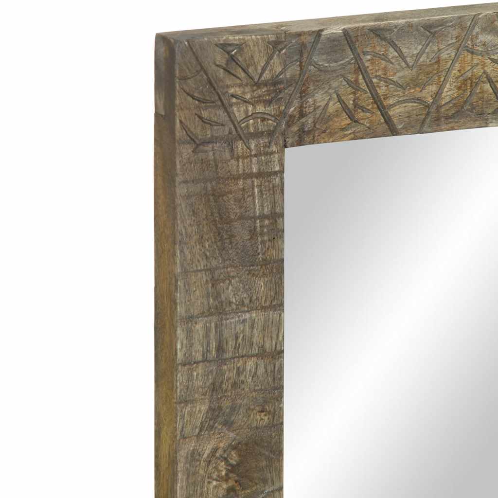 vidaXL Καθρέφτης μπάνιου 50x2,5x70 cm από μασίφ ξύλο Mango